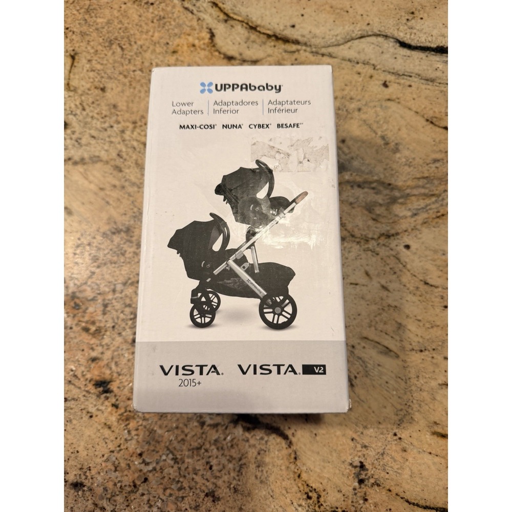 NEW UPPAbaby Car Seat Adapters For Vista V2 fits Maxi-Cosi Nuna Cybex Besafe